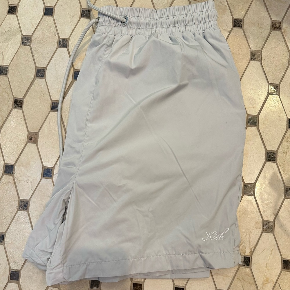 Kith Light Gray Athletic Shorts